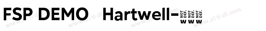 FSP DEMO   Hartwell字体转换